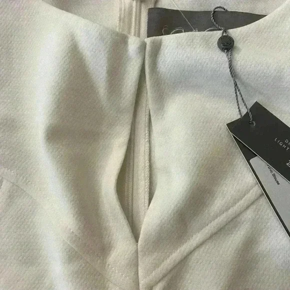 Lela Rose Ivory Tunic Blouse size 2 Nwt - Picture 4 of 4